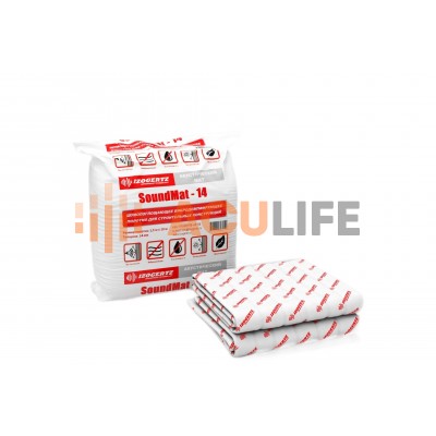 Акустический мат Izogertz SoundMat 14 (10000х1500х14мм) в уп. 15м2